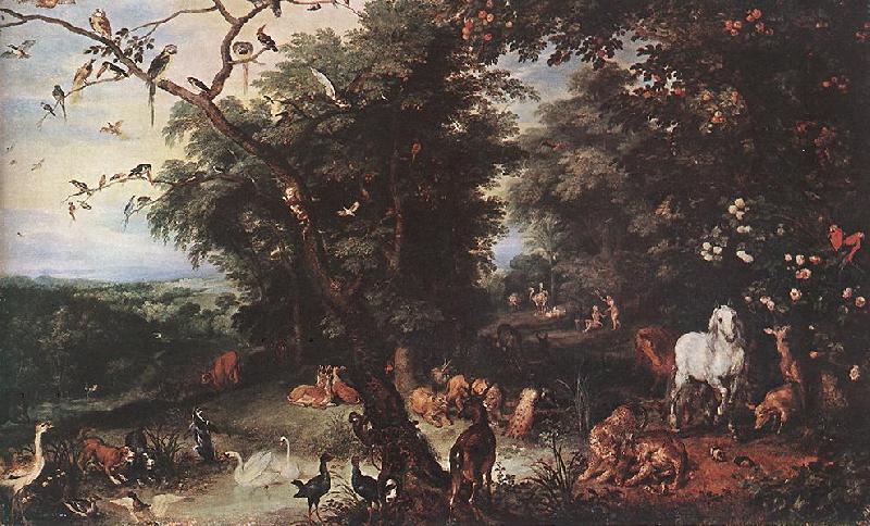 BRUEGHEL, Jan the Elder The Original Sin f oil painting image